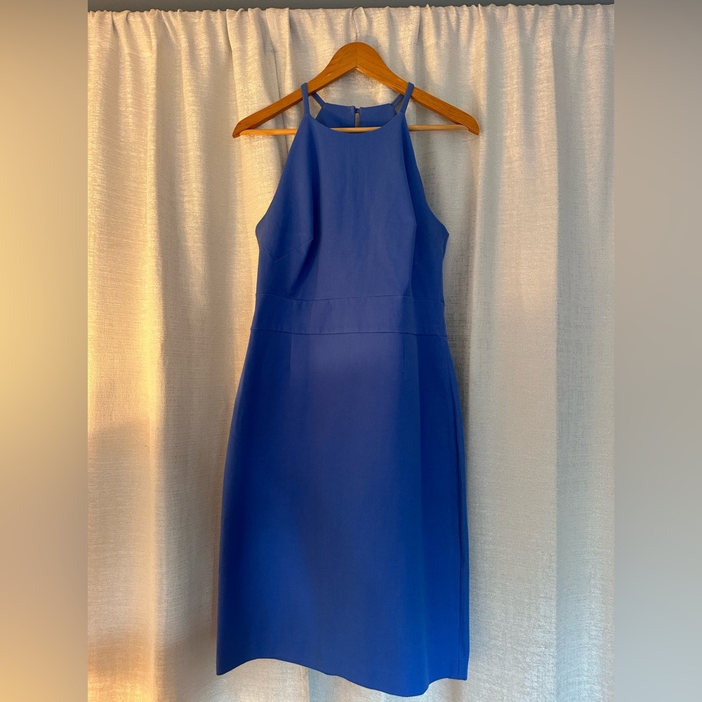 Banana Republic Elegant Blue Sleeveless Dress Size 8